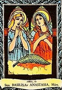 Św. Anastazja i św. Bazylisa, męczennice