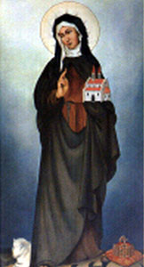 Św. Agnieszka z Pragi (Agnieszka Czeska), królewna, ksieni