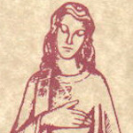Św. Konstancja, córka cesarza, wdowa