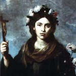 Św. Róża z Viterbo, dziewica, zakonnica