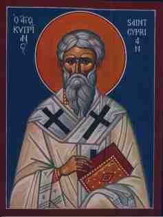 Św. Cyprian, biskup, męczennik