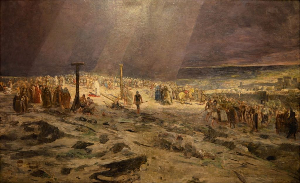 Golgota (fragment) Jan Styka, 1858-1925
