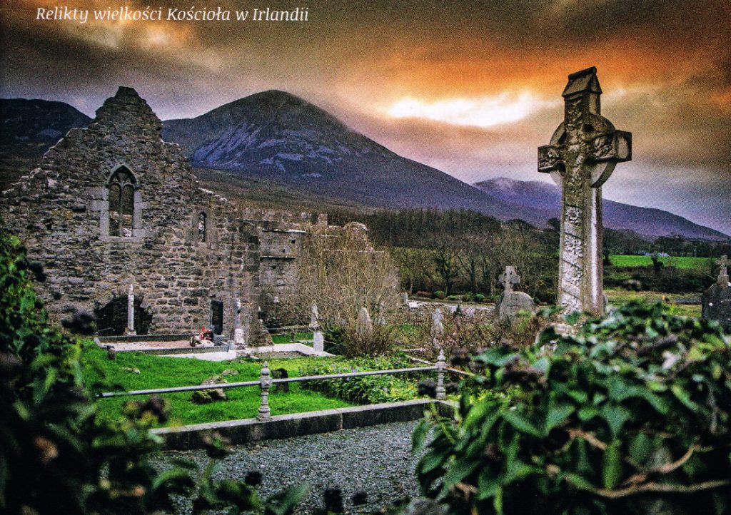 Relikty wielkości Kościoła w Irlandii