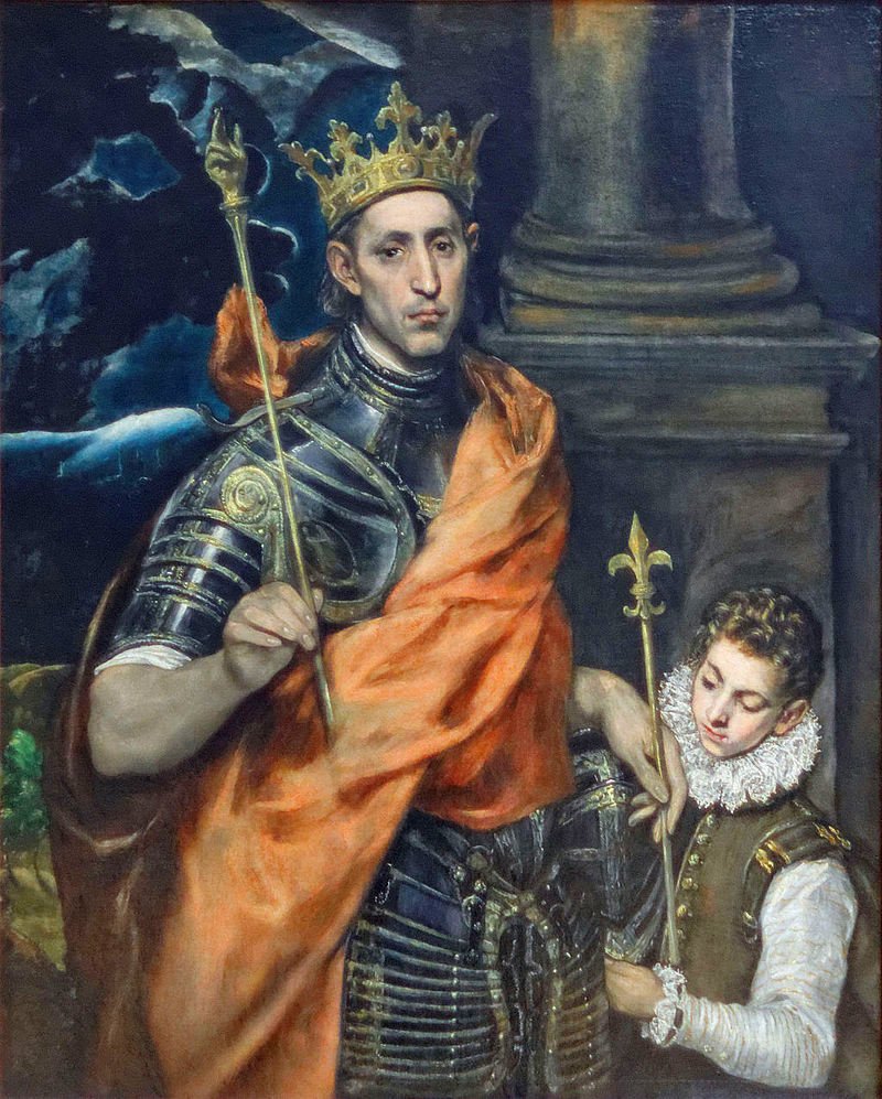 El Greco. Święty Ludwik król Francji